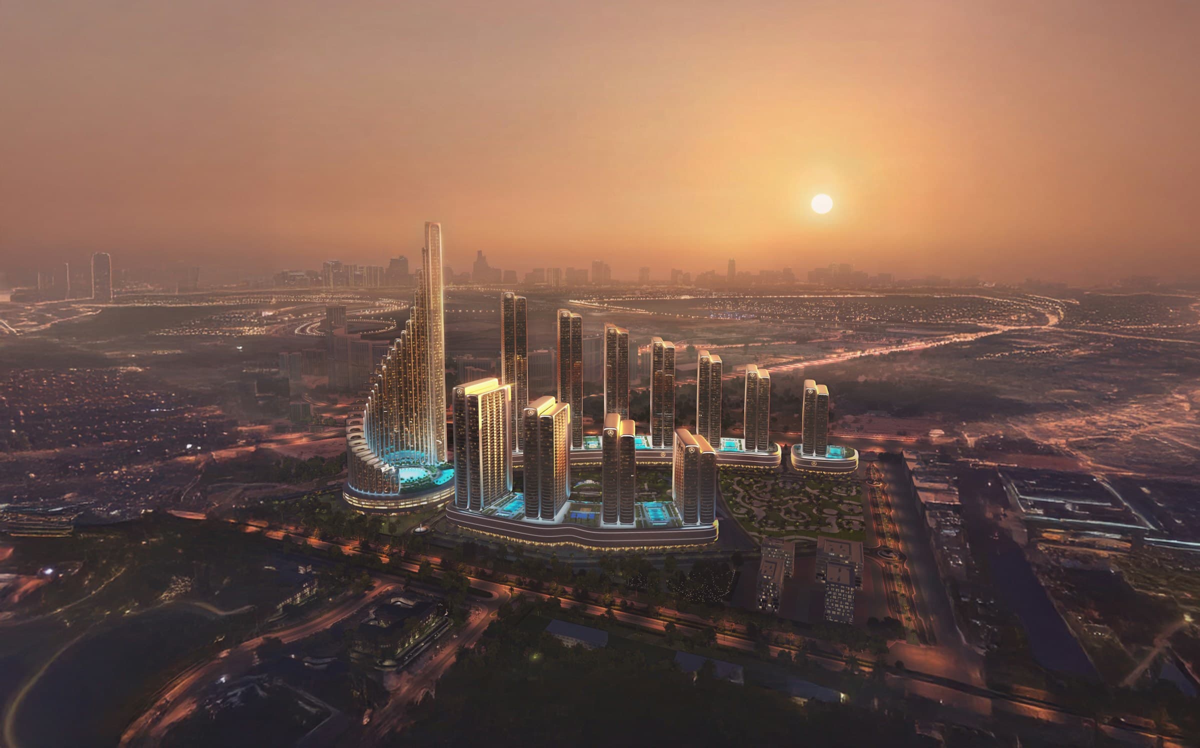 MERCEDES-BENZ PLACES — BINGHATTI CITY